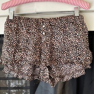 100% silk VS booty shorts